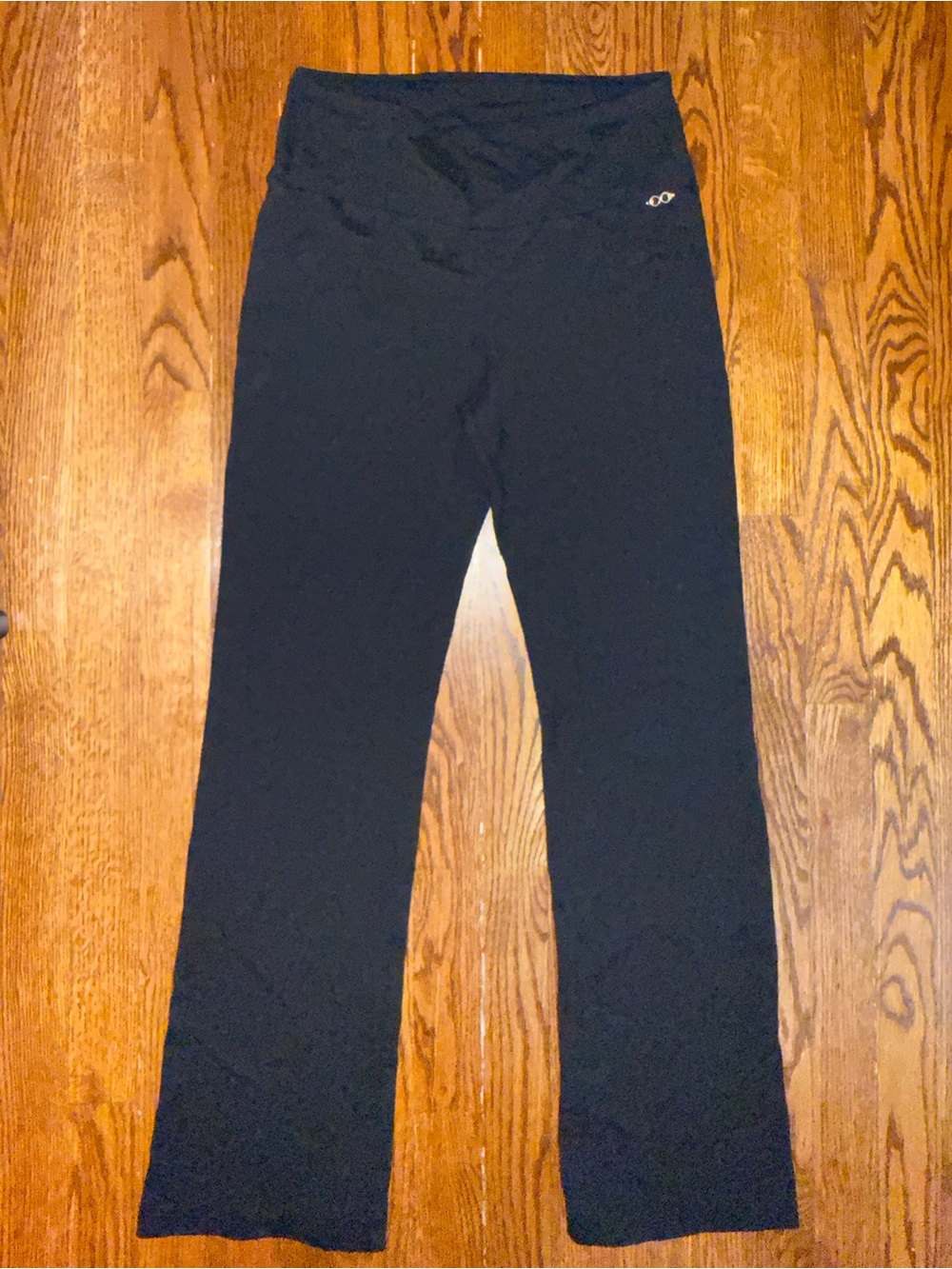 Stoosh Black Boot Cut Active Pants